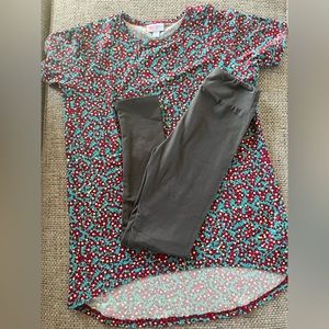 LuLaRoe solid legging & top